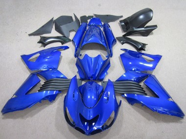 Azul Carenagem Moto & Plástico Moto Kawasaki ZX14R ZZR 1400 06-11