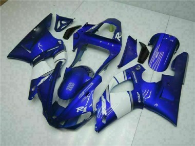 Azul Carenagem Moto & Plástico Moto Yamaha R1 00-01