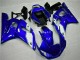 Azul Carenagem Moto & Plástico Moto Yamaha R6 98-02 Azul Carenagem Moto & Plástico Moto Yamaha R6 98-02