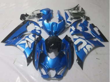 Azul Carenagem Moto Suzuki GSXR 1000 17-23