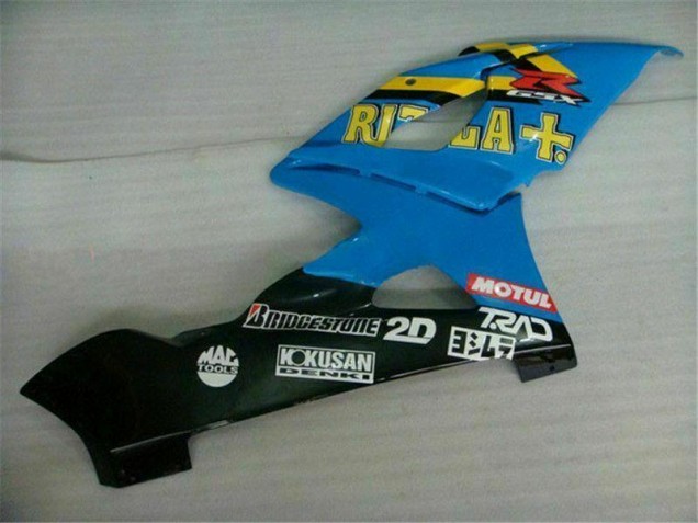 Azul Carenagem Moto Suzuki GSXR 1000 K5 05-06 Azul Carenagem Moto Suzuki GSXR 1000 K5 05-06