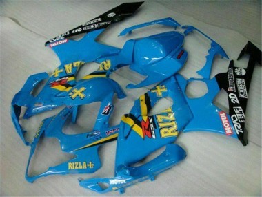 Azul Carenagem Moto Suzuki GSXR 1000 K5 05-06