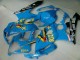 Azul Carenagem Moto Suzuki GSXR 1000 K5 05-06 Azul Carenagem Moto Suzuki GSXR 1000 K5 05-06