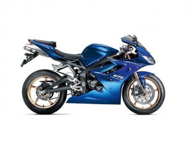 Azul Carenagem Moto Triumph Daytona 675 Triple 09-12