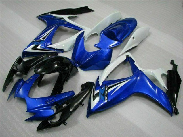 Azul Carroçaria Moto Suzuki GSXR 600 / 750 K6 06-07 Azul Carroçaria Moto Suzuki GSXR 600 / 750 K6 06-07