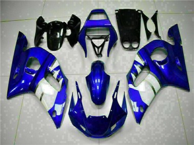 Azul Carroçaria Moto Yamaha R6 98-02