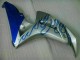 Azul Chama Prata Carenagem Moto Honda CBR 1000RR 06-07