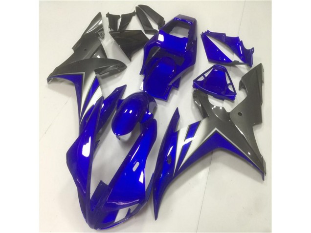 Azul Cinzento Carenagem Moto Yamaha R1 02-03 Azul Cinzento Carenagem Moto Yamaha R1 02-03