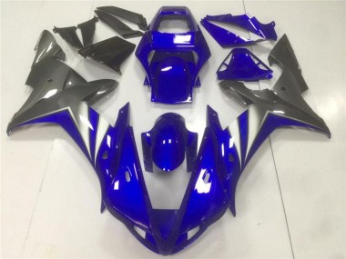 Azul Cinzento Carenagem Moto Yamaha R1 02-03
