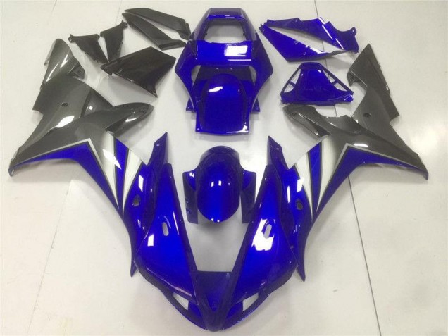Azul Cinzento Carenagem Moto Yamaha R1 02-03 Azul Cinzento Carenagem Moto Yamaha R1 02-03