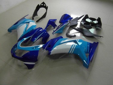 Azul Escuro Carenagem Moto Kawasaki ZX 250R 08-12