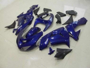 Azul Escuro Carenagem Moto Kawasaki ZX10R 06-07