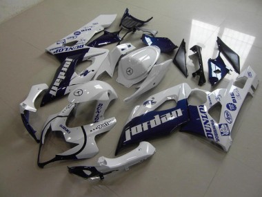 Azul Escuro Jordan Carenagem Moto Suzuki GSXR 1000 K5 05-06