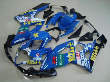 Azul Escuro Rizla Carenagem Moto Suzuki GSXR 1000 K5 05-06