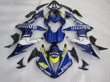 Azul Go 46 Carenagem Moto Yamaha R1 04-06