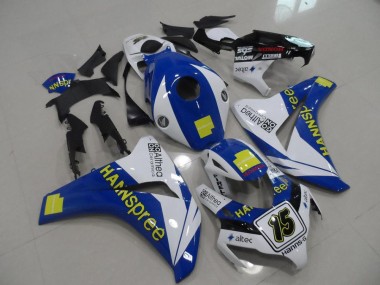 Azul Hannspree Carenagem Moto Honda CBR 1000RR 08-11