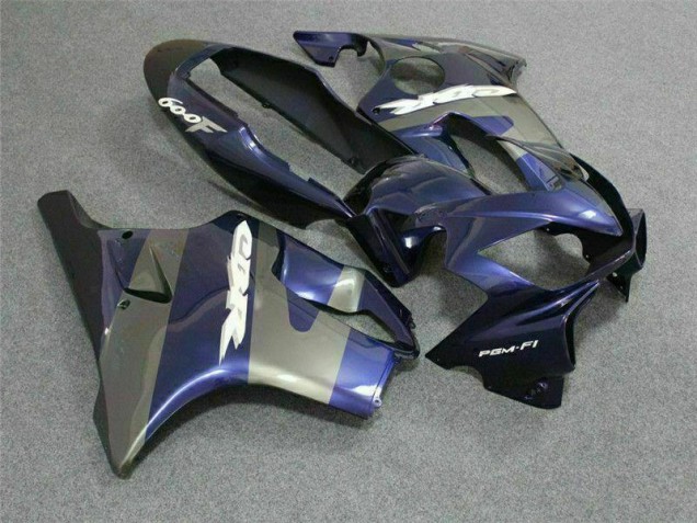 Azul Kit Carenagem Moto Honda CBR 600 F4i 04-07
