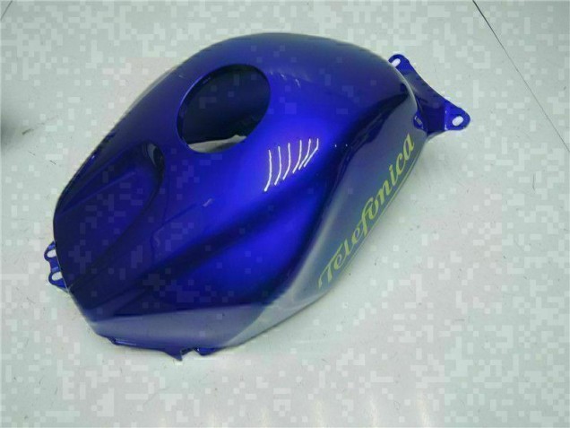 Azul Kit Carenagem Moto Honda CBR 600RR 05-06 Azul Kit Carenagem Moto Honda CBR 600RR 05-06