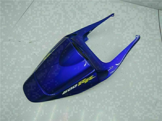 Azul Kit Carenagem Moto Honda CBR 600RR 05-06 Azul Kit Carenagem Moto Honda CBR 600RR 05-06