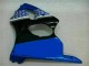Azul Kit Carenagem Moto Kawasaki ZX6R 00-02