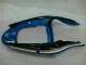 Azul Kit Carenagem Moto Kawasaki ZX6R 00-02