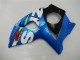 Azul Kit Carenagem Moto Suzuki GSXR 1000 K9 09-16 Azul Kit Carenagem Moto Suzuki GSXR 1000 K9 09-16