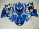 Azul Kit Carenagem Moto Suzuki GSXR 1000 K9 09-16 Azul Kit Carenagem Moto Suzuki GSXR 1000 K9 09-16