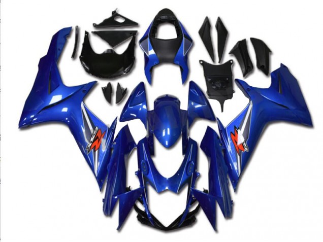 Azul Kit Carenagem Moto Suzuki GSXR 600 / 750 K11 11-21 Azul Kit Carenagem Moto Suzuki GSXR 600 / 750 K11 11-21