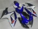 Azul Kit Carenagem Moto Suzuki GSXR 600 / 750 K6 06-07 Azul Kit Carenagem Moto Suzuki GSXR 600 / 750 K6 06-07