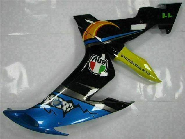 Azul Kit Carenagem Moto Yamaha R1 04-06 Azul Kit Carenagem Moto Yamaha R1 04-06