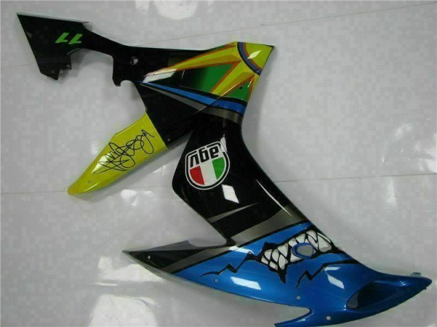 Azul Kit Carenagem Moto Yamaha R1 04-06 Azul Kit Carenagem Moto Yamaha R1 04-06