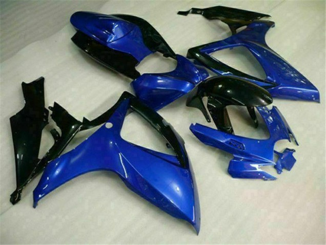 Azul Kit Completo Carenagem Moto Suzuki GSXR 600 / 750 K6 06-07 Azul Kit Completo Carenagem Moto Suzuki GSXR 600 / 750 K6 06-07