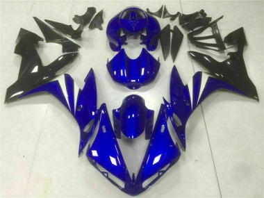 Azul Kit Completo Carenagem Moto Yamaha R1 04-06