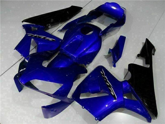 Azul Kits Carenagem Moto Honda CBR 600RR 03-04 Azul Kits Carenagem Moto Honda CBR 600RR 03-04