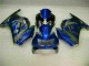 Azul Kits Carenagem Moto Kawasaki EX250 08-12 Azul Kits Carenagem Moto Kawasaki EX250 08-12