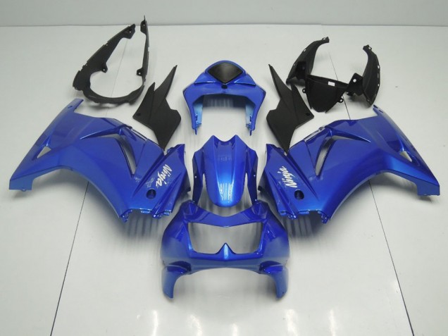 Azul Kits Carenagem Moto Kawasaki ZX 250R 08-12 Azul Kits Carenagem Moto Kawasaki ZX 250R 08-12