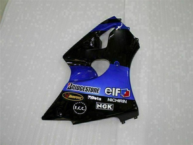 Azul Kits Carenagem Moto Kawasaki ZX6R 00-02
