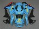 Azul Kits Carenagem Moto Suzuki GSXR 1000 K9 09-16 Azul Kits Carenagem Moto Suzuki GSXR 1000 K9 09-16