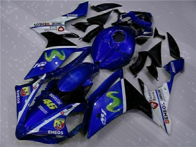 Azul Kits Carenagem Moto Yamaha R1 07-08 Azul Kits Carenagem Moto Yamaha R1 07-08