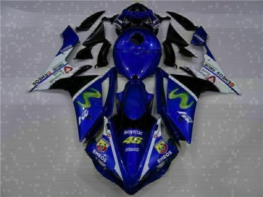Azul Kits Carenagem Moto Yamaha R1 07-08