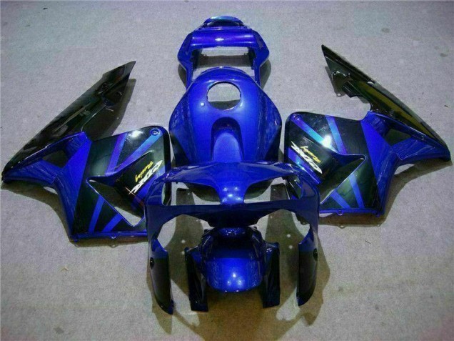 Azul Kits Completo Carenagem Moto Honda CBR 600RR 03-04 Azul Kits Completo Carenagem Moto Honda CBR 600RR 03-04