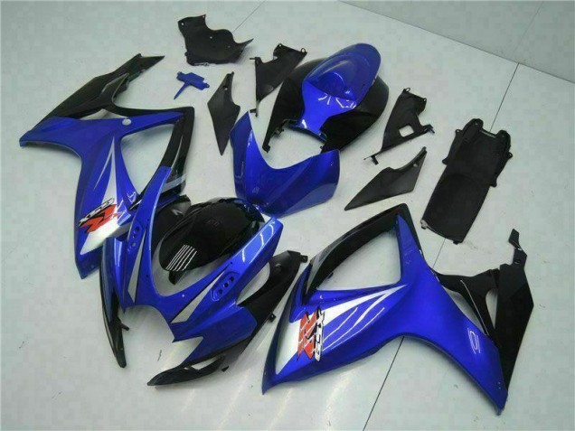 Azul Moto Plástico Suzuki GSXR 600 / 750 K6 06-07