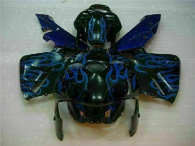 Azul Moto Plásticos Honda CBR 600RR 03-04