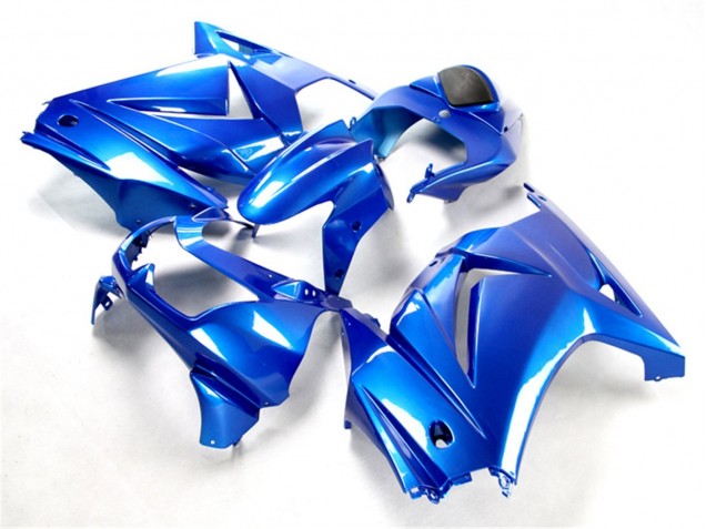 Azul Moto Plásticos Kawasaki EX250 08-12 Azul Moto Plásticos Kawasaki EX250 08-12
