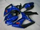 Azul Moto Plásticos Suzuki GSXR 600 / 750 K6 06-07 Azul Moto Plásticos Suzuki GSXR 600 / 750 K6 06-07