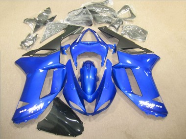 Azul Ninja 636 Carenagem Moto Kawasaki ZX6R 07-08