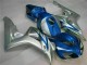 Azul Prata Carenagem Moto Honda CBR 1000RR 06-07 Azul Prata Carenagem Moto Honda CBR 1000RR 06-07