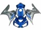 Azul Prata Carenagem Moto Honda CBR 1000RR 06-07 Azul Prata Carenagem Moto Honda CBR 1000RR 06-07