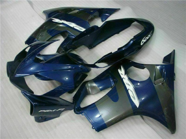 Azul Prata Carenagem Moto Honda CBR 600 F4i 04-07