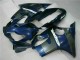 Azul Prata Carenagem Moto Honda CBR 600 F4i 04-07